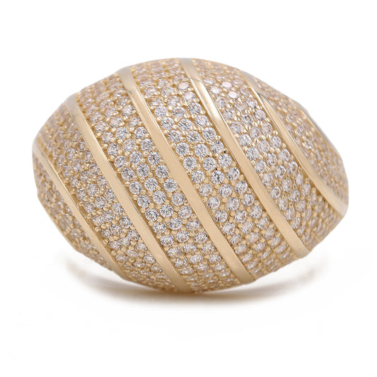 Fashion Ring with Cubic Zirconias