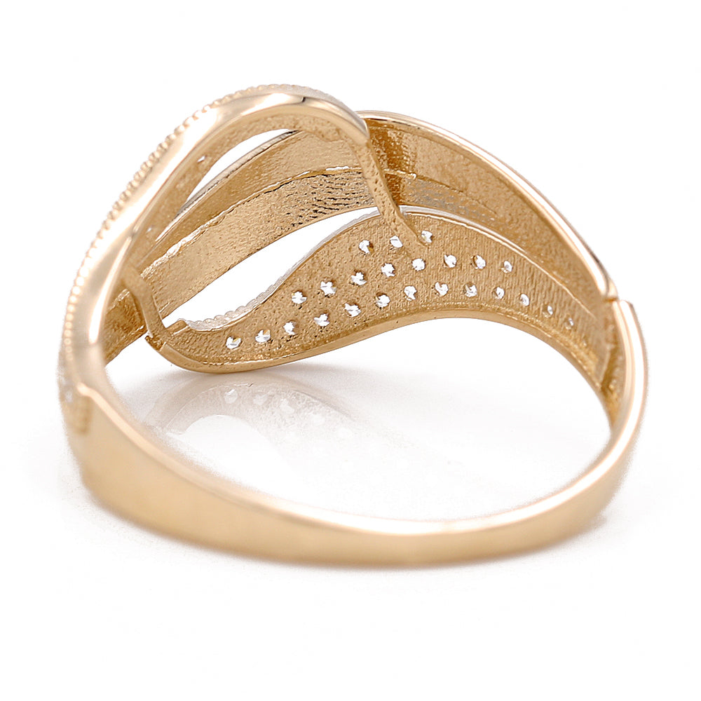 Fashion Ring with Cubic Zirconias