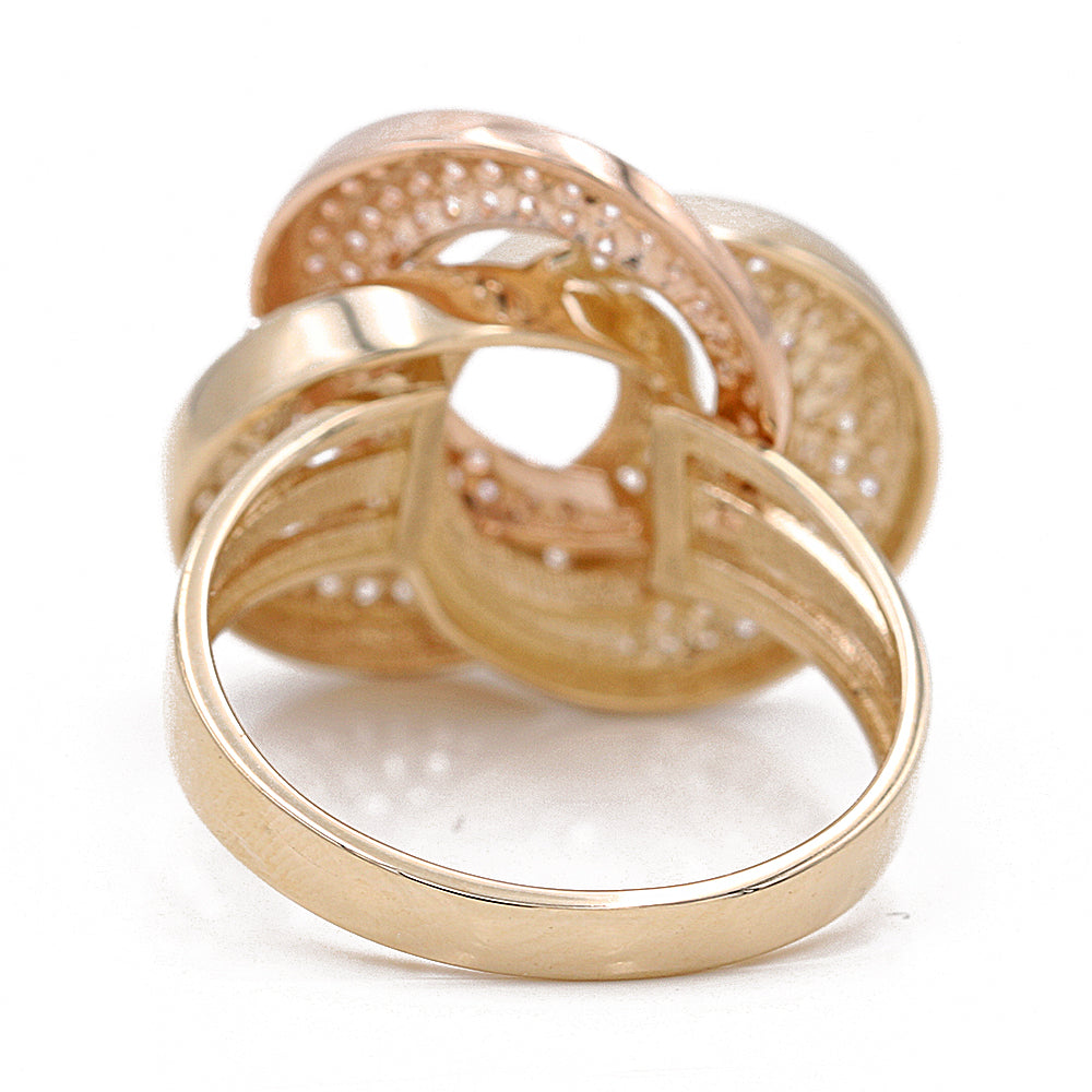 Fashion Ring with Cubic Zirconias