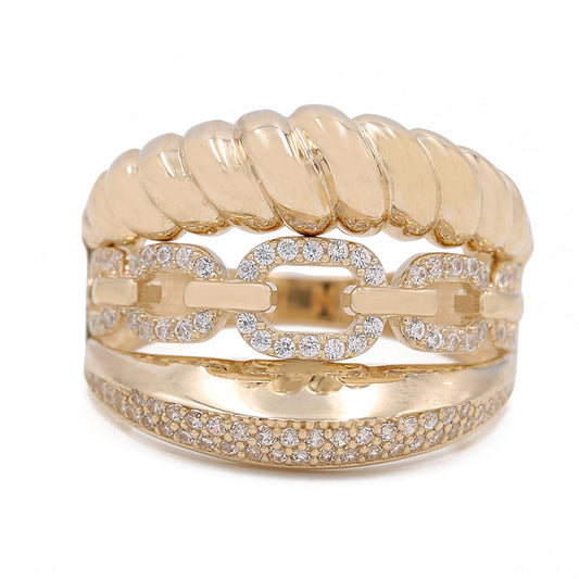 Fashion Ring with Cubic Zirconias