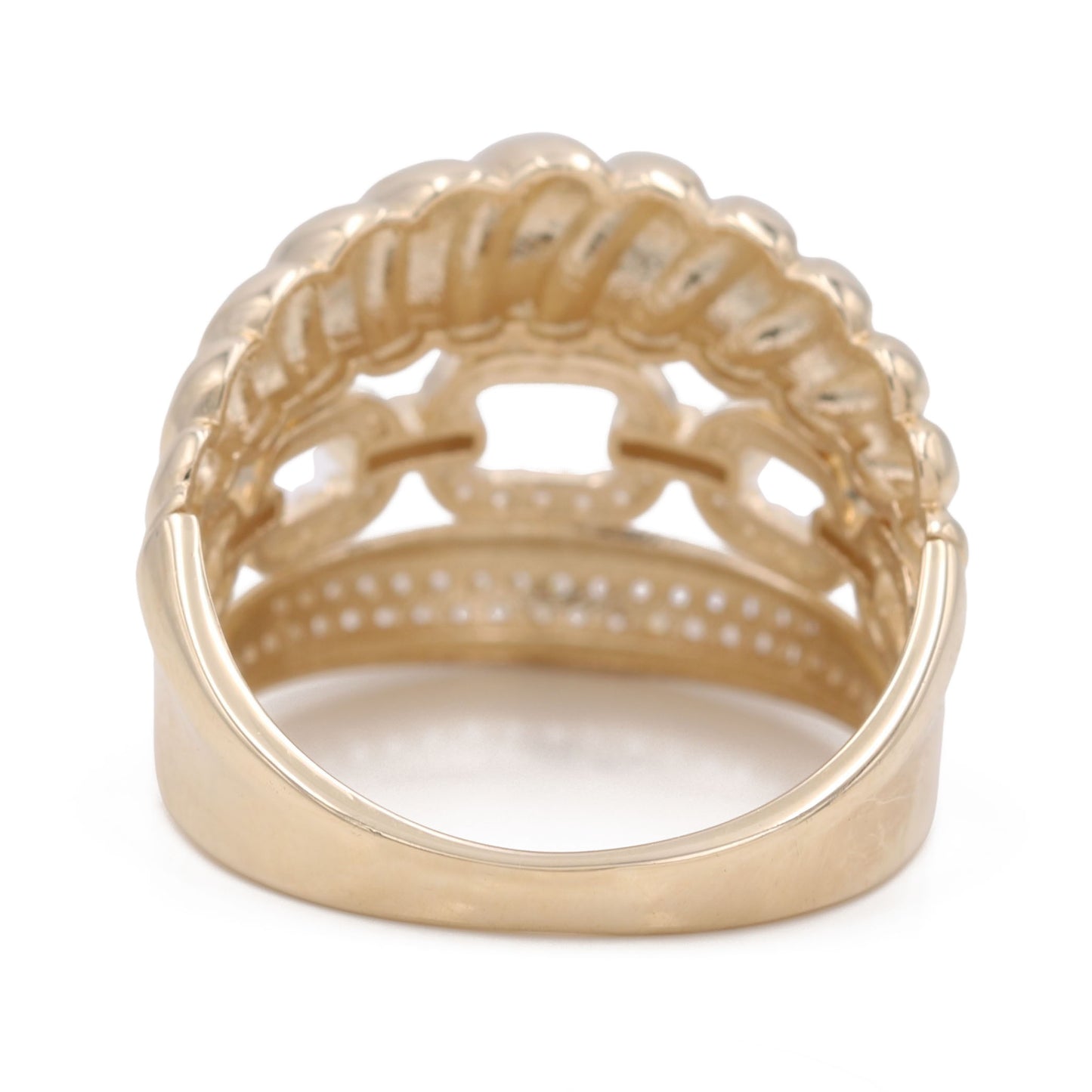 Fashion Ring with Cubic Zirconias