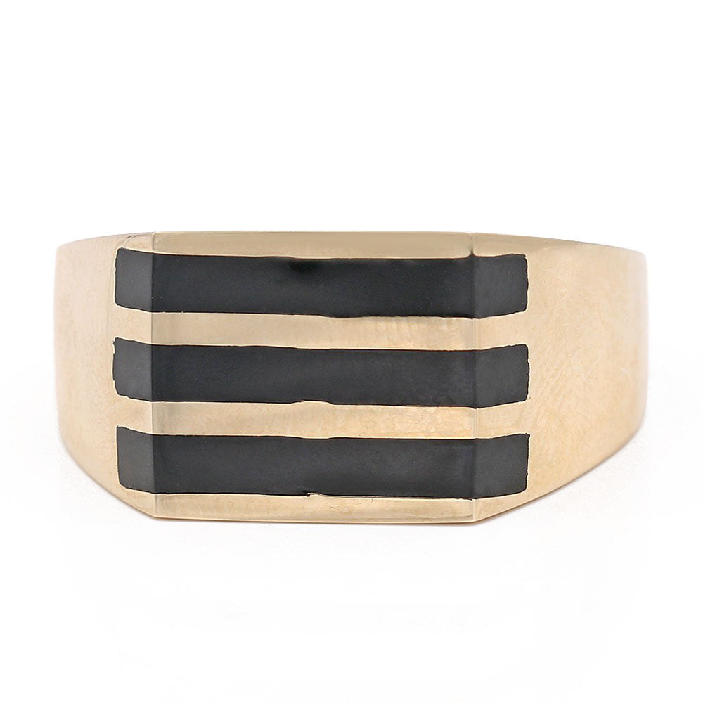 Black Stones Fashion Ring