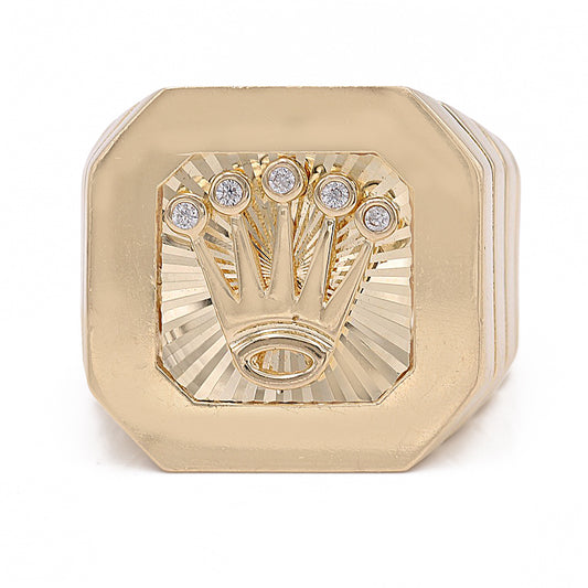 Crown Square Ring