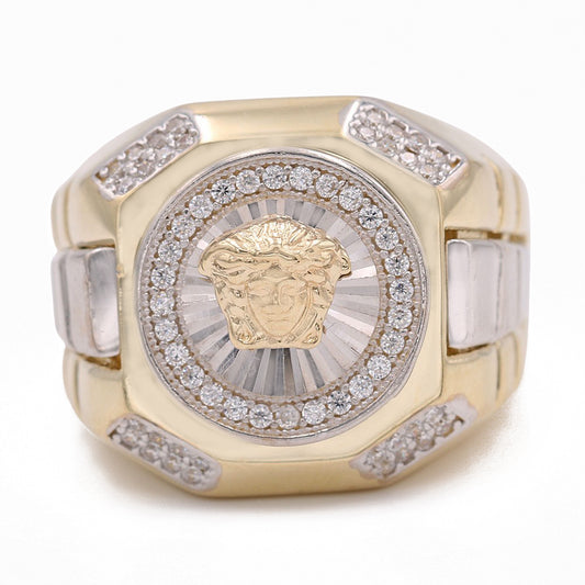 Medusa Head Square Ring