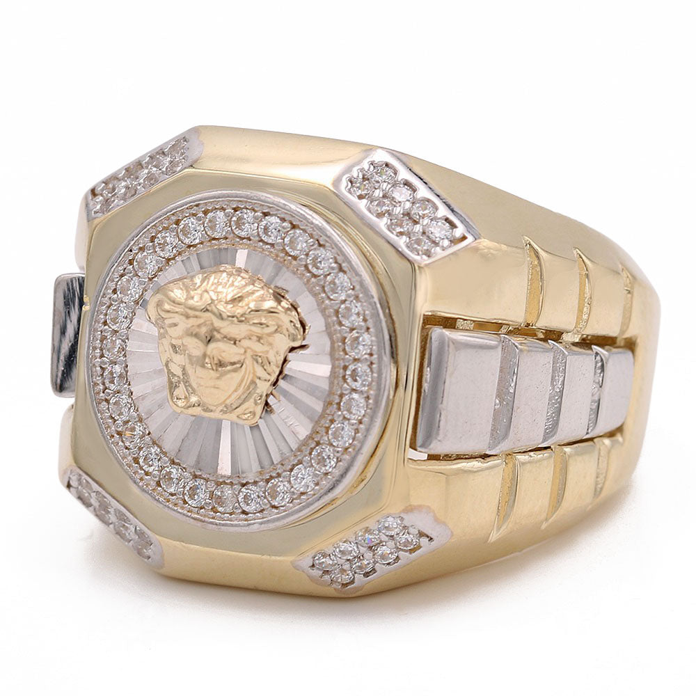 Medusa Head Square Ring