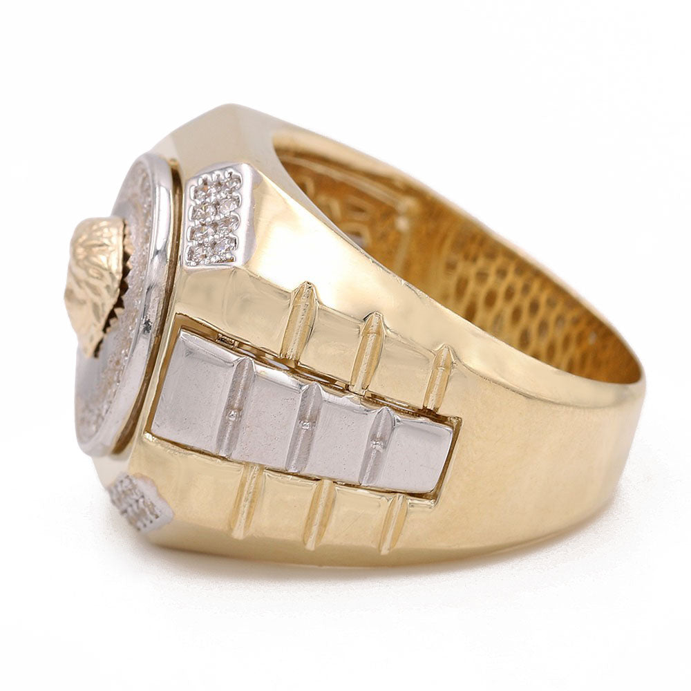 Medusa Head Square Ring