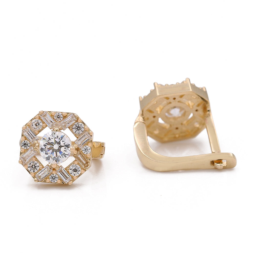Fashion Earrings with Cubic Zirconias