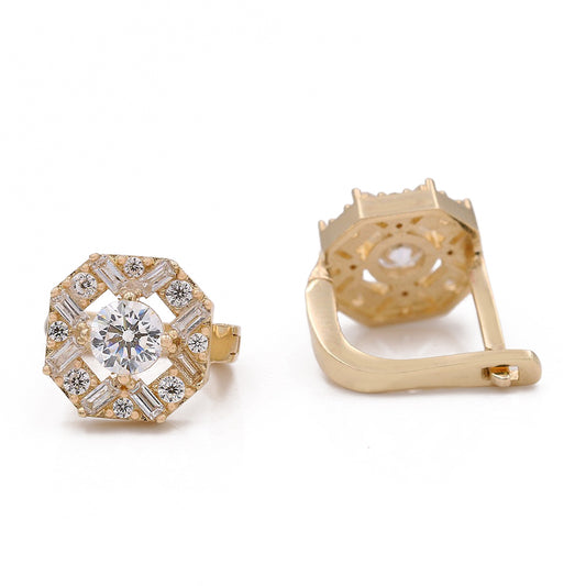 Fashion Earrings with Cubic Zirconias