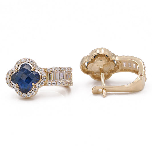 Fashion Blue Stone Earrings