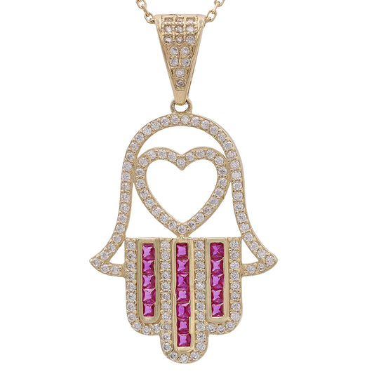 Hamsa Hand with Heart