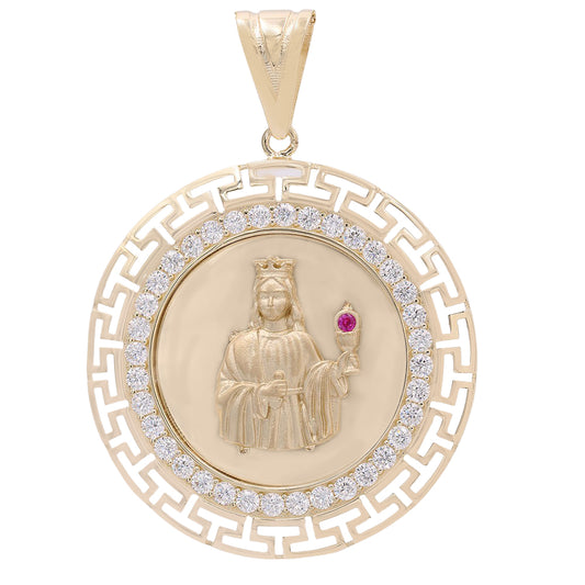 Round Religious Pendant
