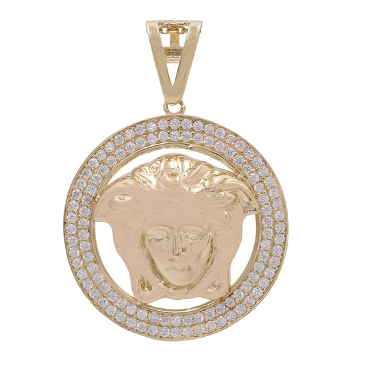 Round Medusa Head Pendant