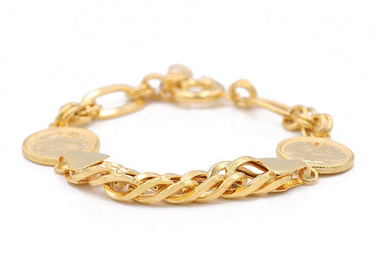 Fashion Coin Bracelet