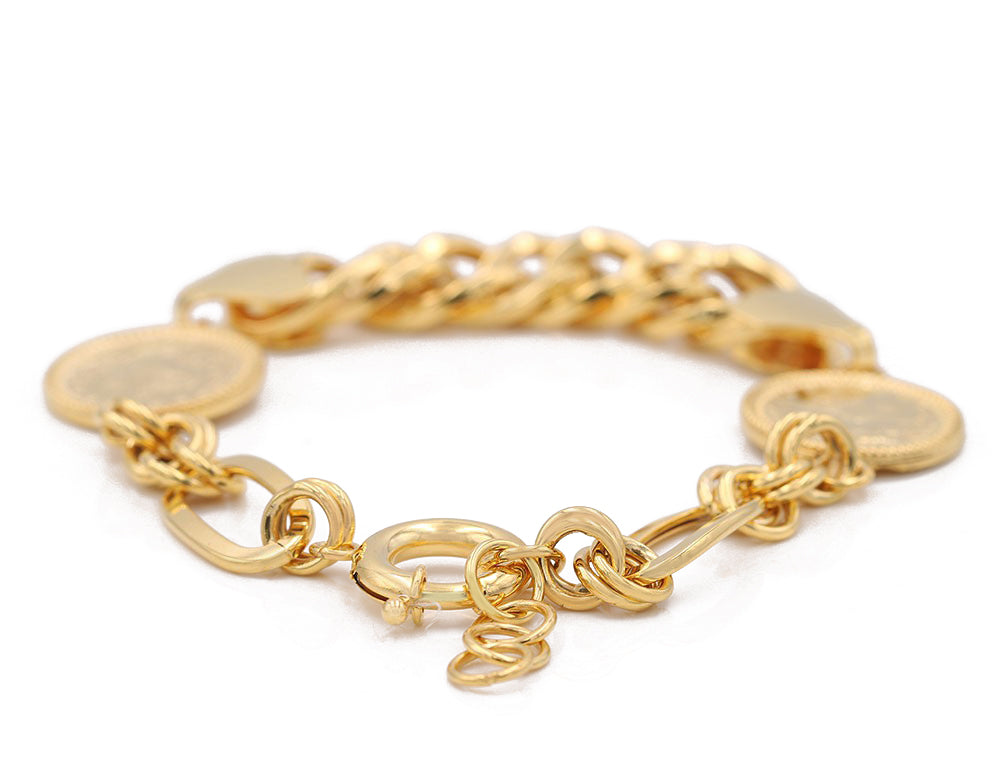 Fashion Coin Bracelet