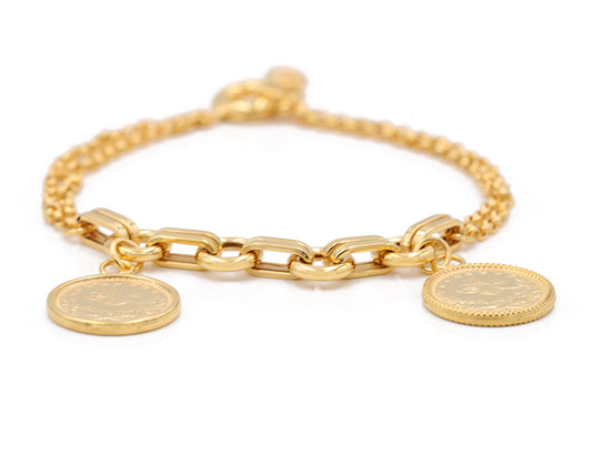 Fashion Coin Bracelet
