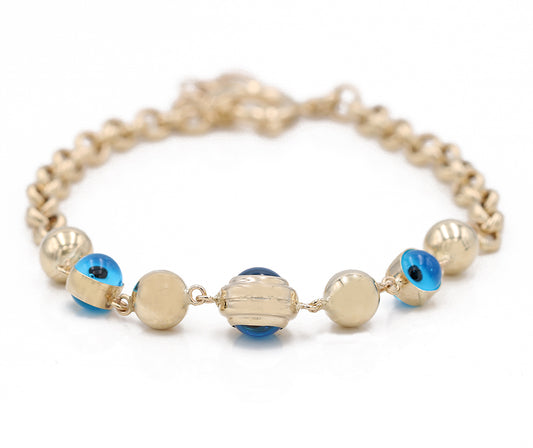 Fashion Evil Eye Beads Bracelet