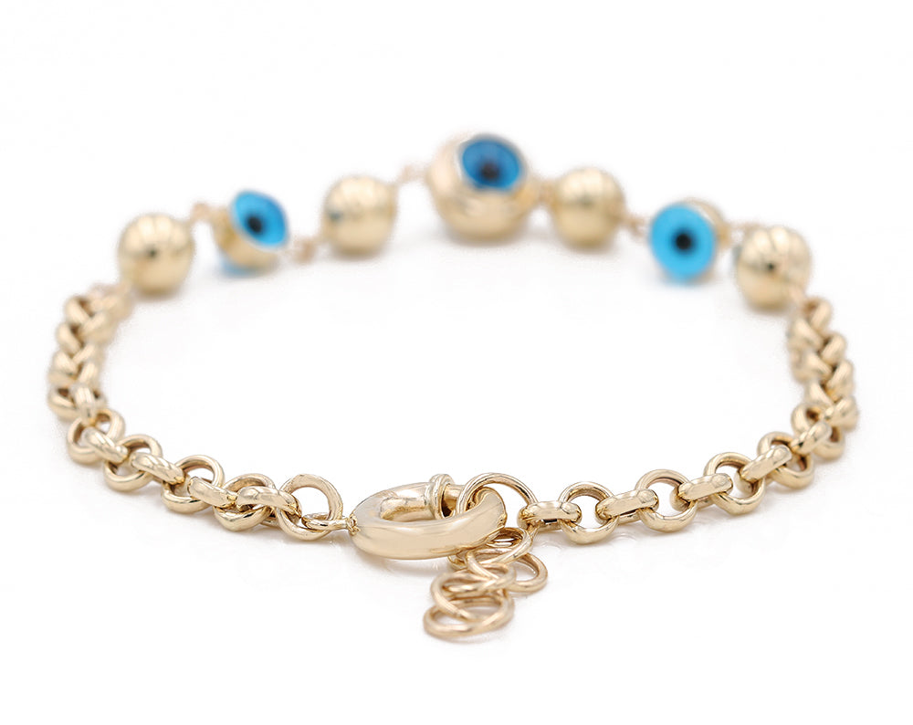 Fashion Evil Eye Beads Bracelet