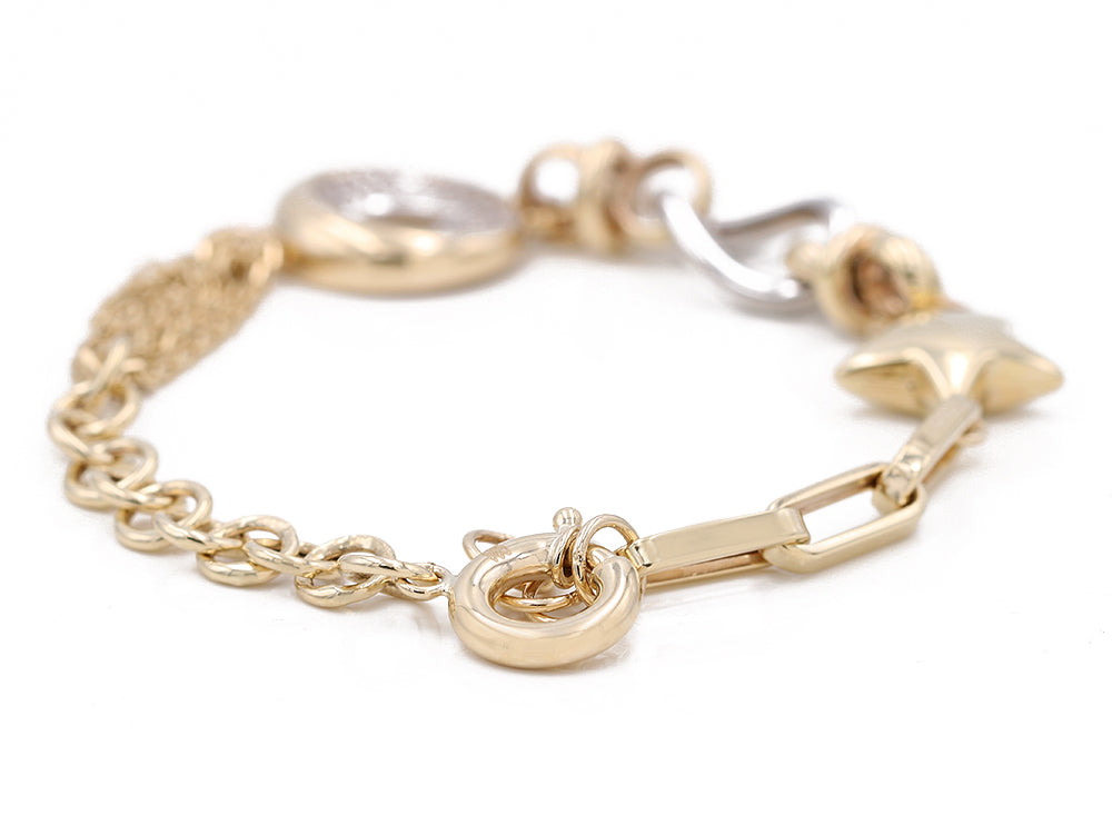 Fashion Bracelet with Cubic Zirconias