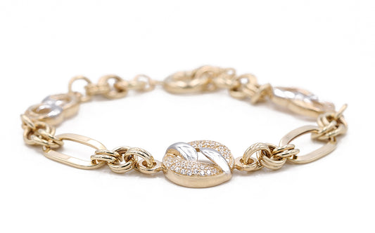 Fashion Bracelet with Cubic Zirconias