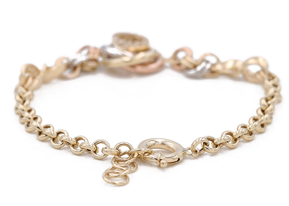 Fashion Bracelet with Cubic Zirconias