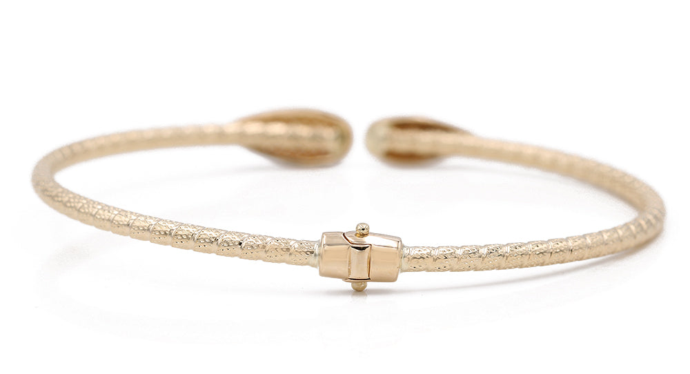 Fashion Bangle with Cubic Zirconias