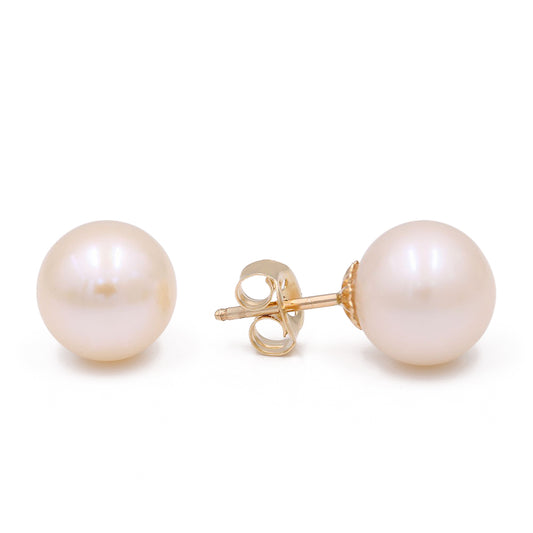 Fashion Round Earrings with Pearl