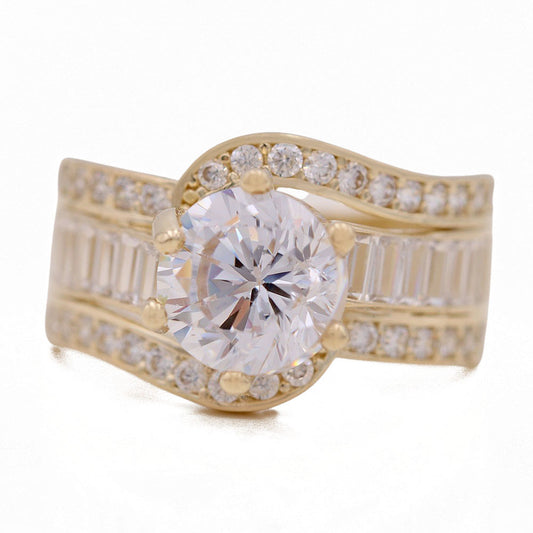 Bridal Ring with Center Solitaire