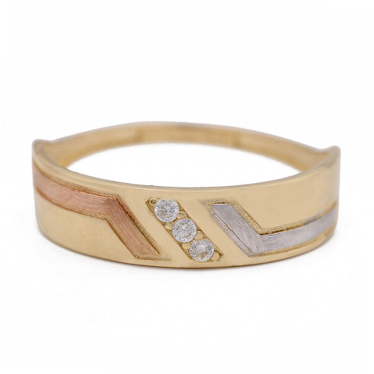 Fashion Ring with Cubic Zirconias