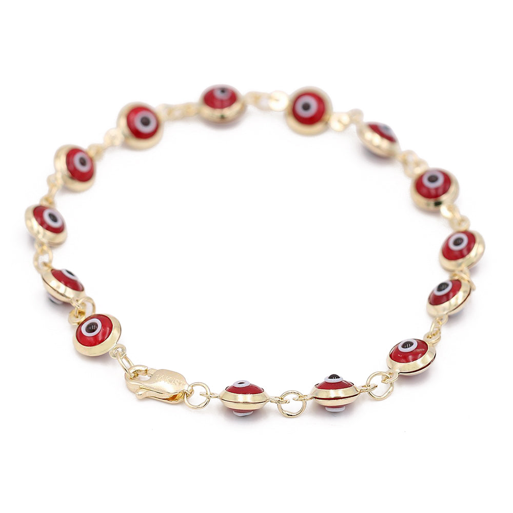 Fashion Red Evil Eye Bracelet