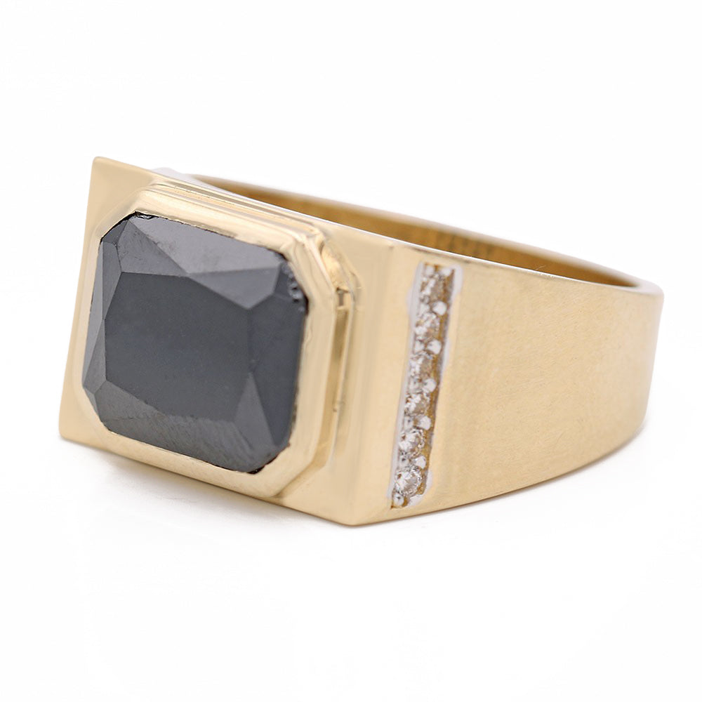 Fashion Ring with Red Center Stone