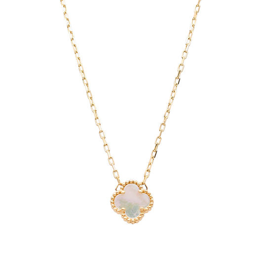 Flower Mother of Pearl Necklace