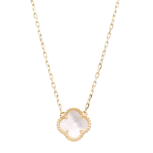 Flower Mother of Pearl Necklace