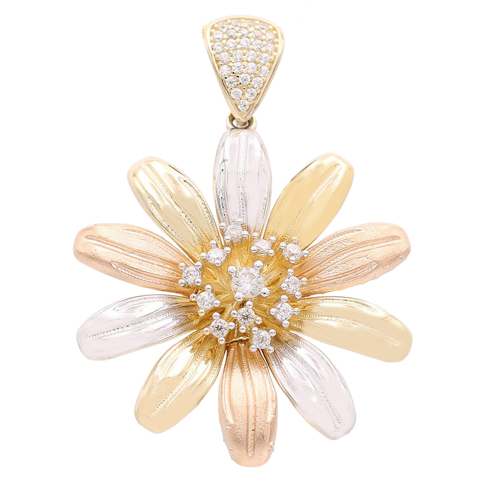 Daisy Flower Pendant