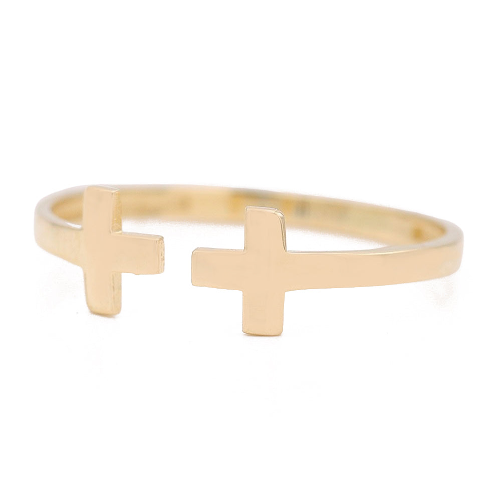 Fashion Double Cross Ring