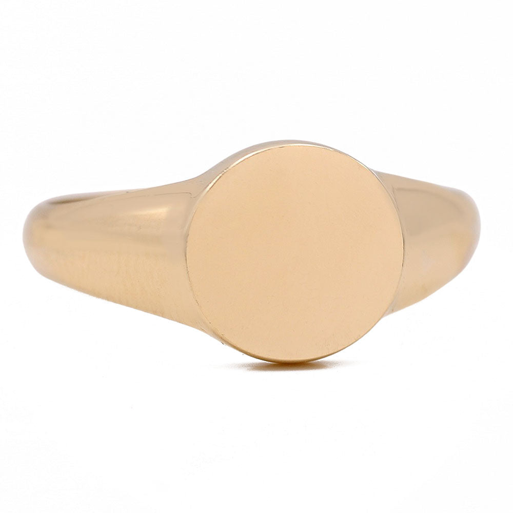 Fashion Round Flat Ring