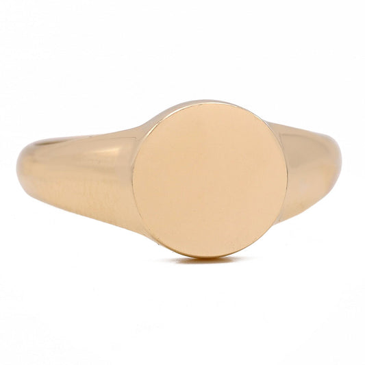Fashion Round Flat Ring