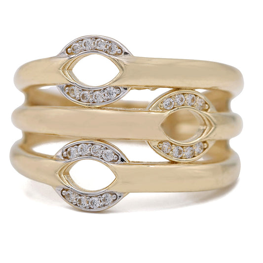 Fashion Ring with Cubic Zirconias