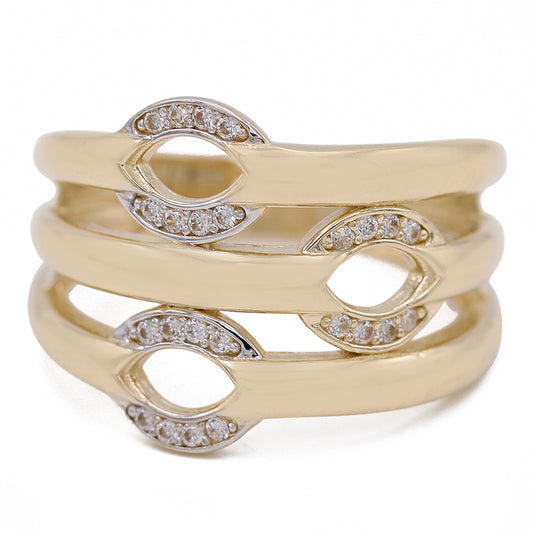 Fashion Ring with Cubic Zirconias