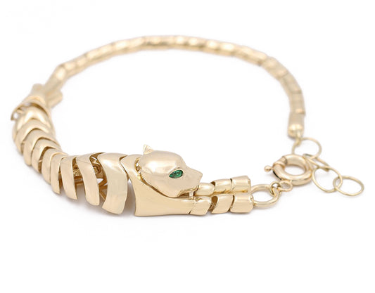 Fashion Reticulated Panther Bracelet