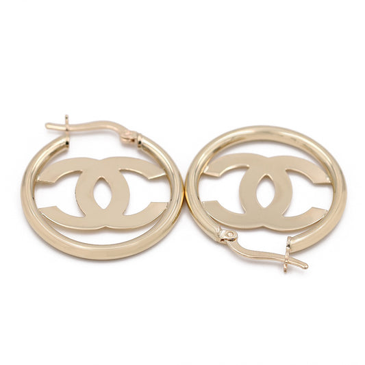 Fashion Earrings with Fashion Logo