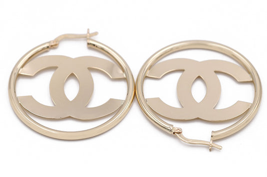 Fashion Earrings with Fashion Logo
