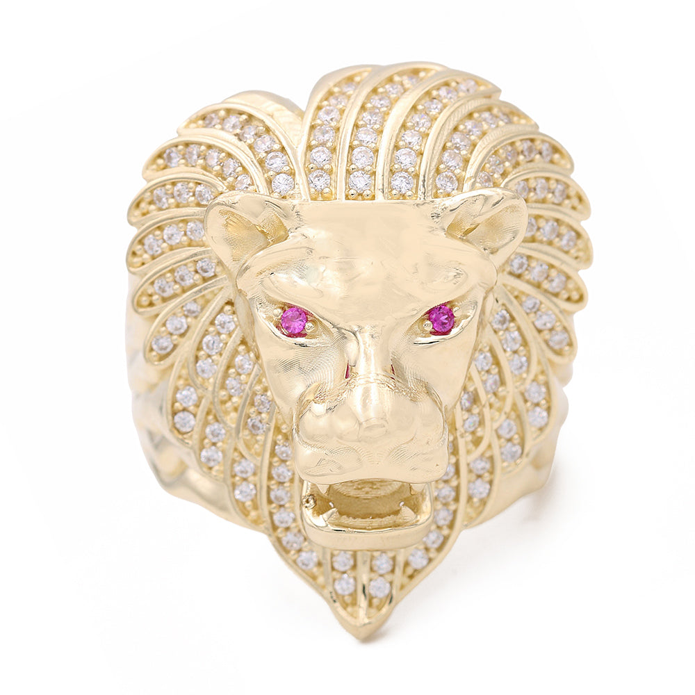 Fashion Lion Head Design Ring