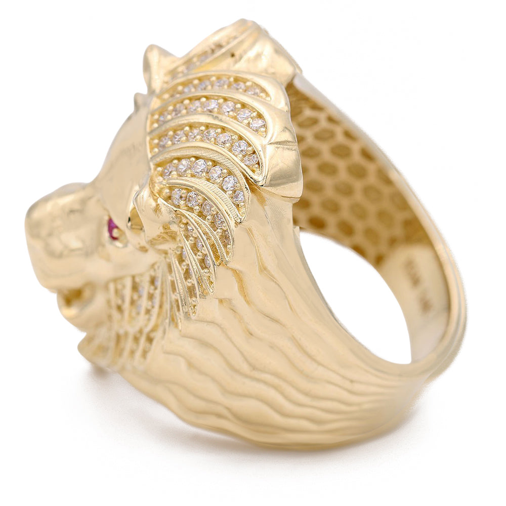 Fashion Lion Head Design Ring