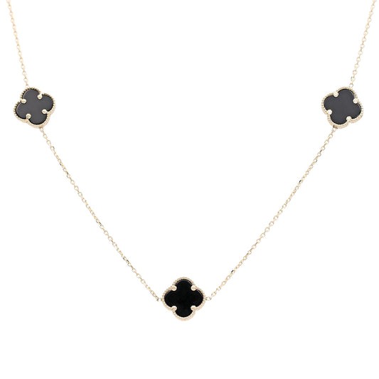 Black Color Stone Necklace