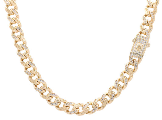 Semi-Solid Monaco Link Necklace