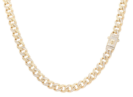 Semi-Solid Monaco Link Necklace