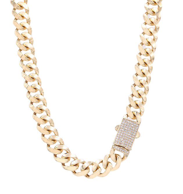 Fashion Monaco Link with Logo Necklace