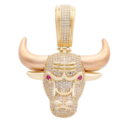 Bull Head Shape Pendant