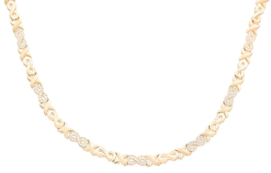 Fashion Infinity and Hugs Necklace