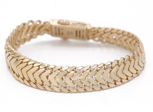 Mesh Bracelet with Cubic Zirconias